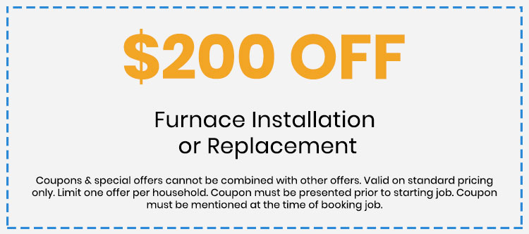 Discount on Furnace Installation or Replacement