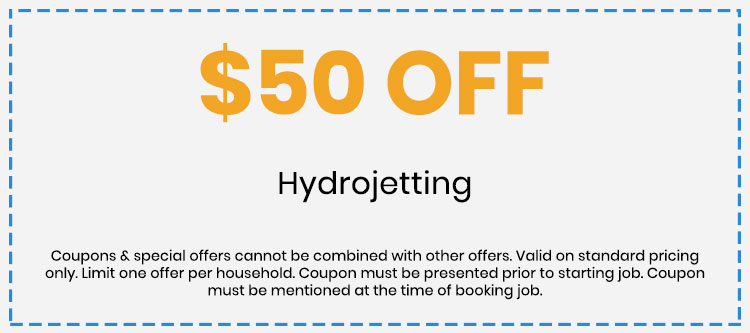 Discount on Hydrojetting Service